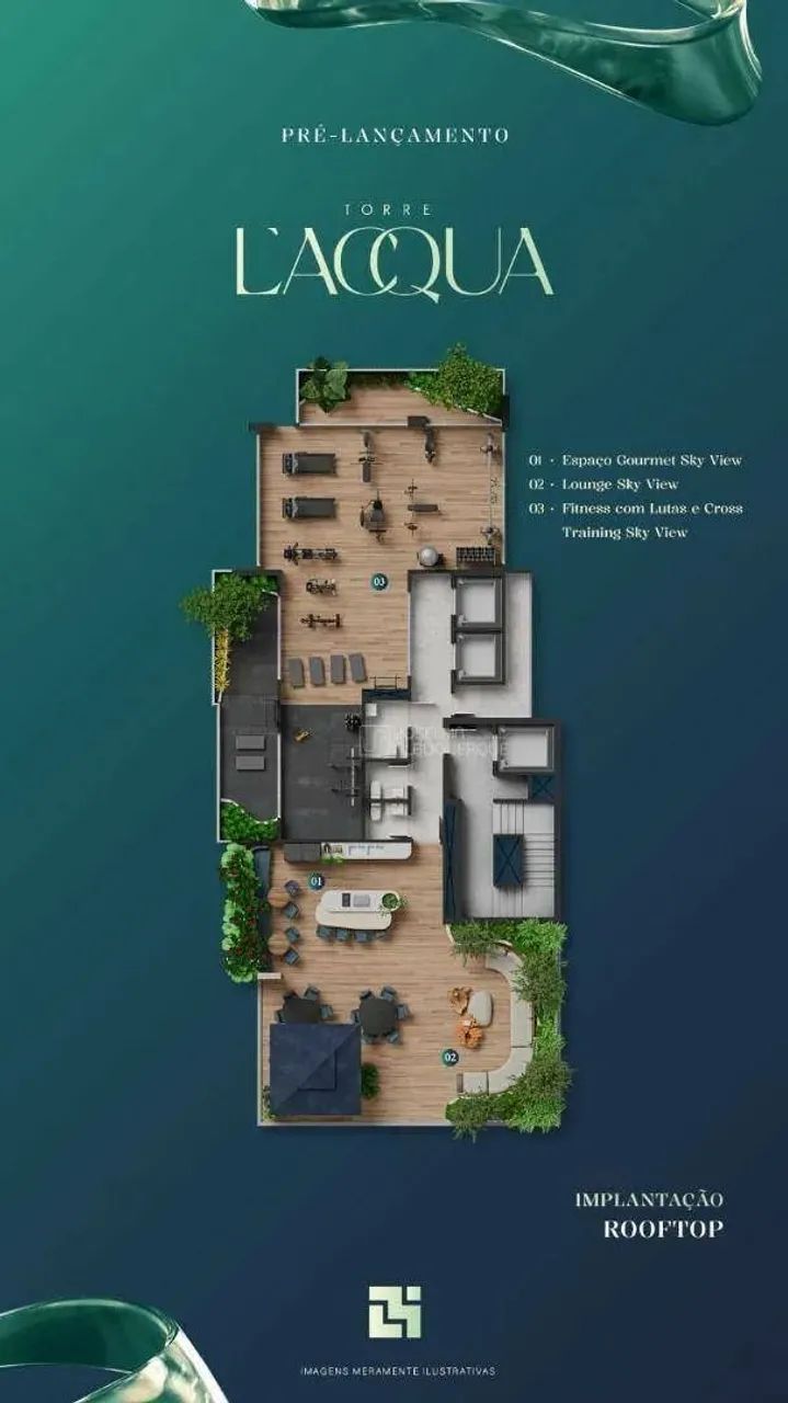 Torre Lacqua - Umarizal - Venda - Apartamento de 70 m² por R$ 836.345 - Umarizal - Belém/P - Foto 11