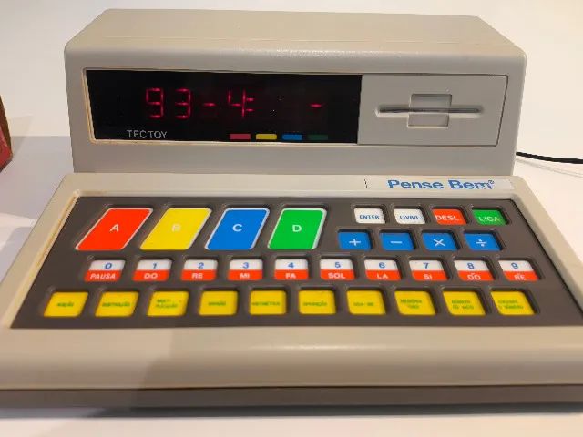 BRINQUEDO Pense Bem da Tectoy ANOS 80 - FUNCIONANDO  - Foto 2