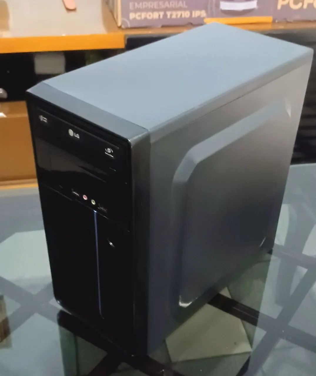 CPU AMD Athlon II, 2gb RAM, HD 80gb, CD-ROM, fonte230w-Funcionando ok*precisa placa video*