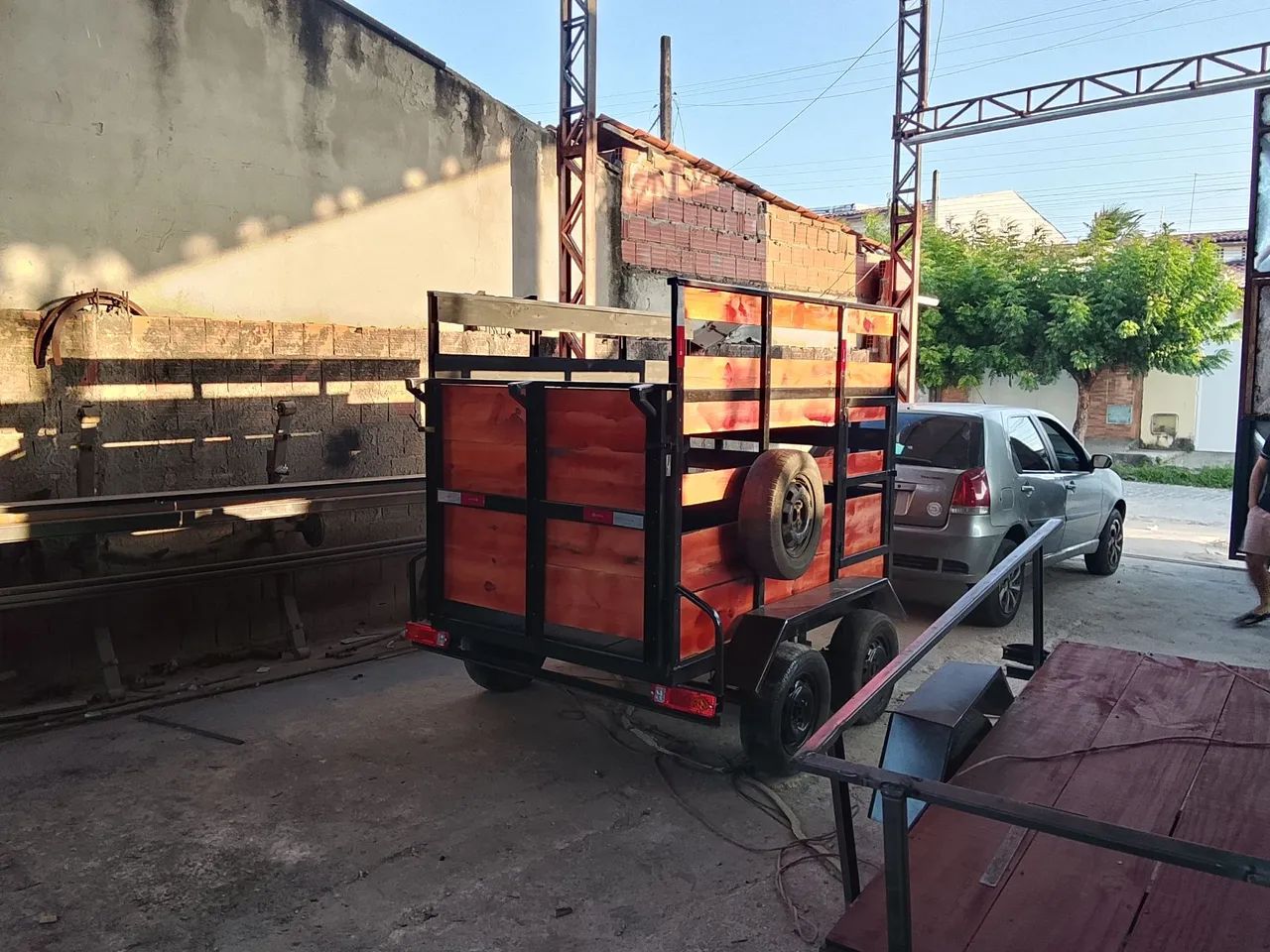 Reboque para 2 cavalo  - Foto 2