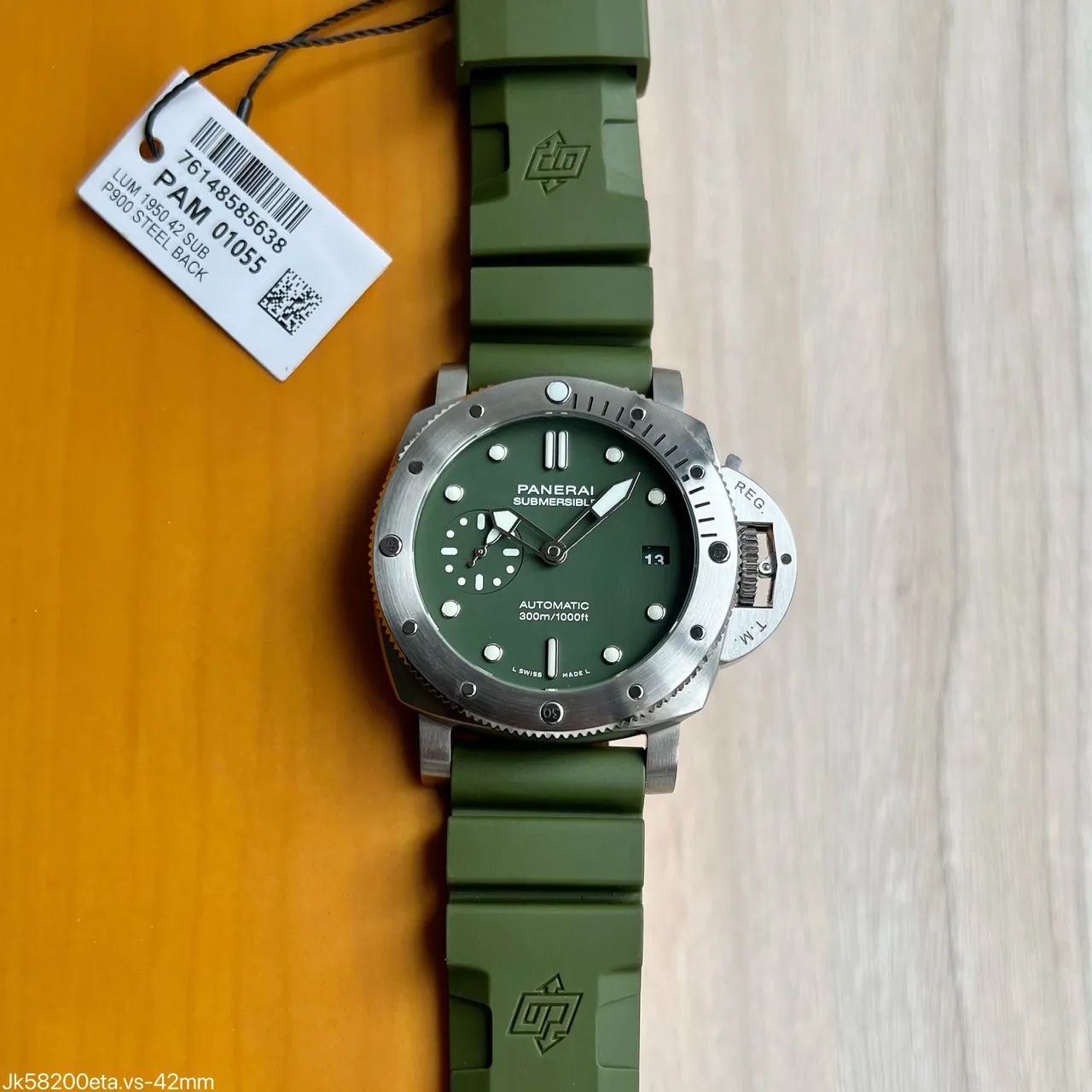 Relógio panerai submercible 42mm  - Foto 2