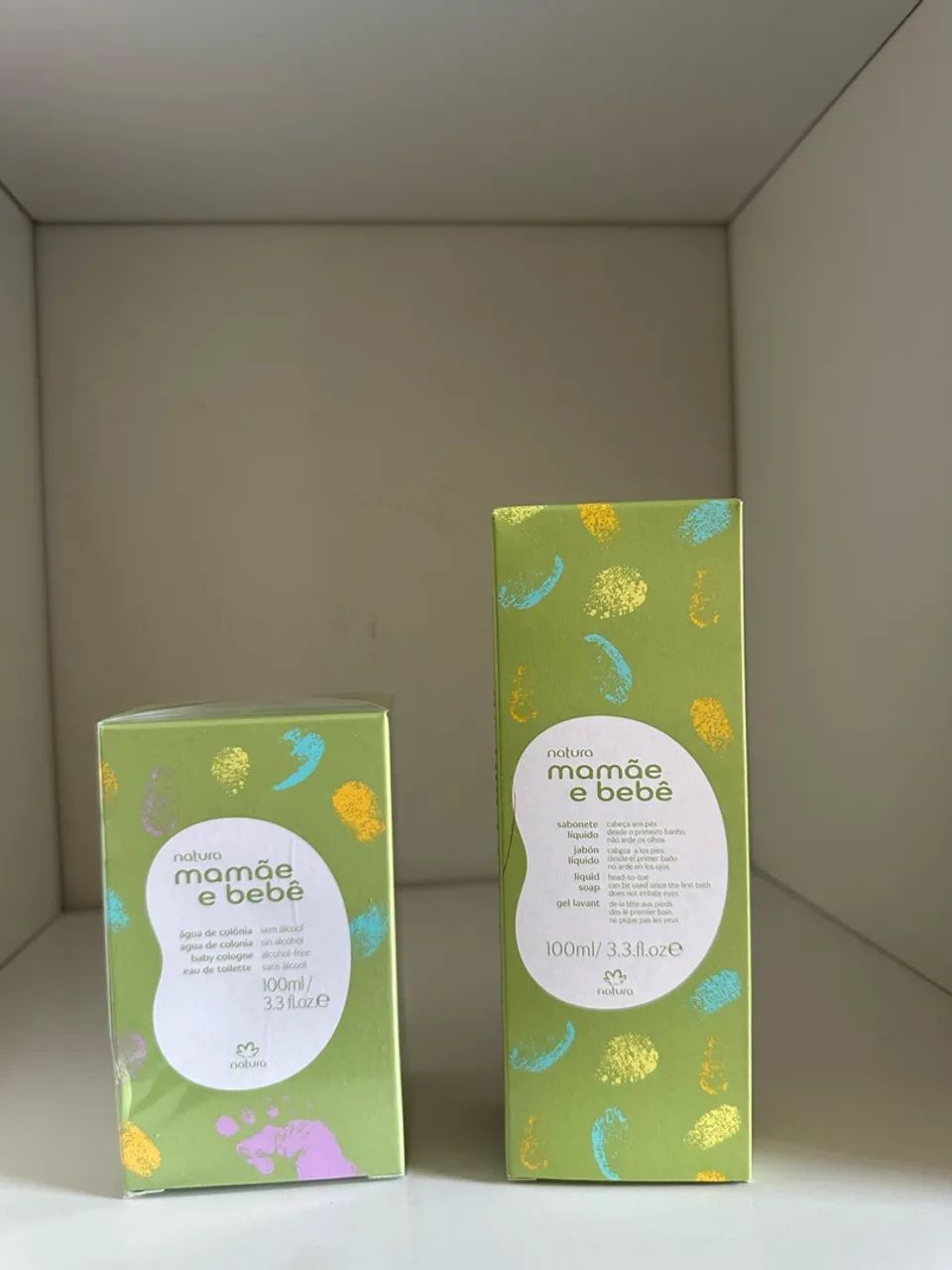 Mamãe bebê kit com sabonete liquido - Foto 4