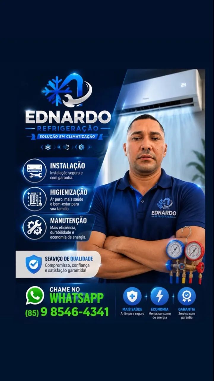 Instalação de ar-condicionado 