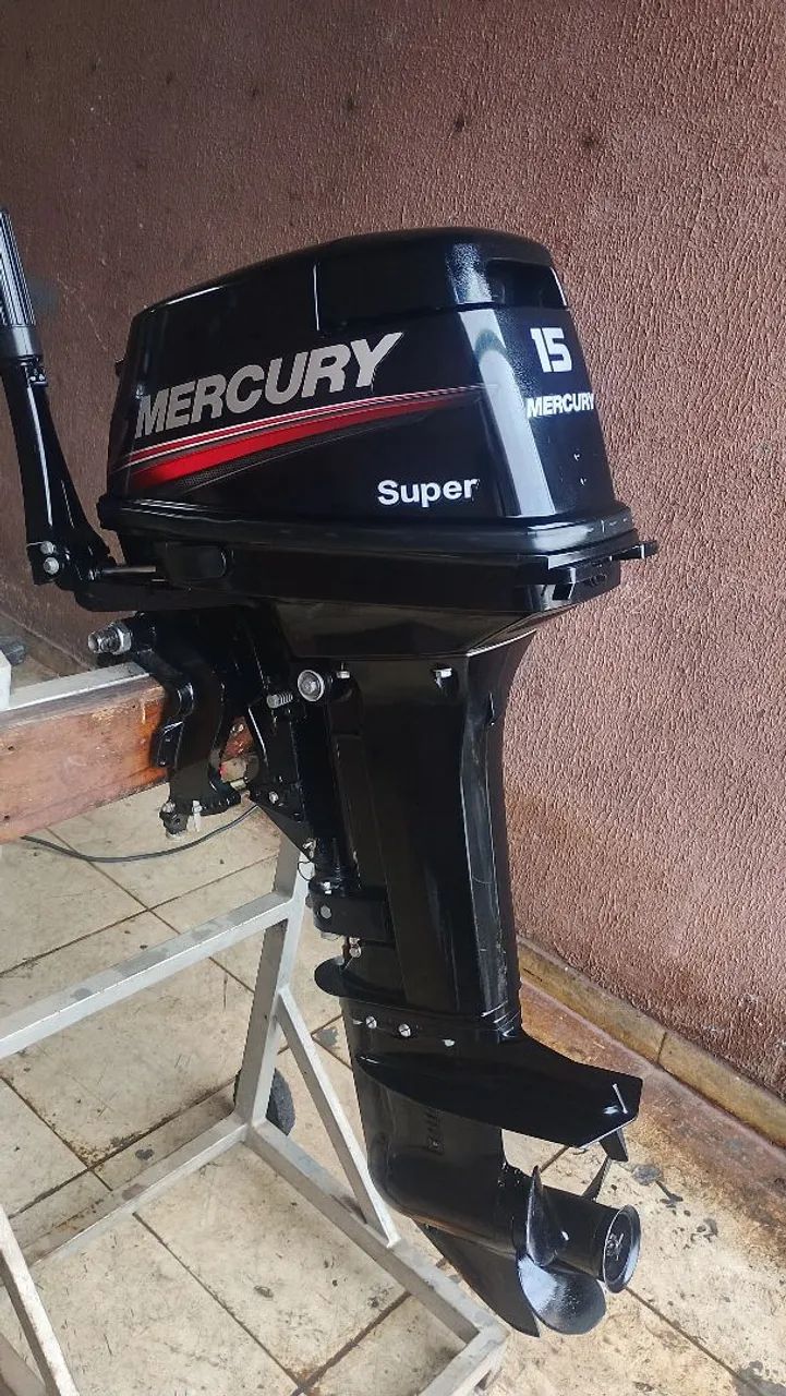 Motor Mercury super 15hp ano 2023 - Foto 4