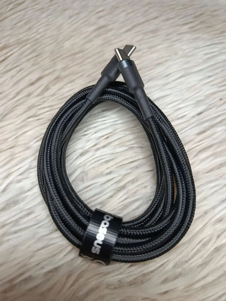 Cabo Original Baseus Tipo C pra Tipo C 2 Metros 60w - Foto 4