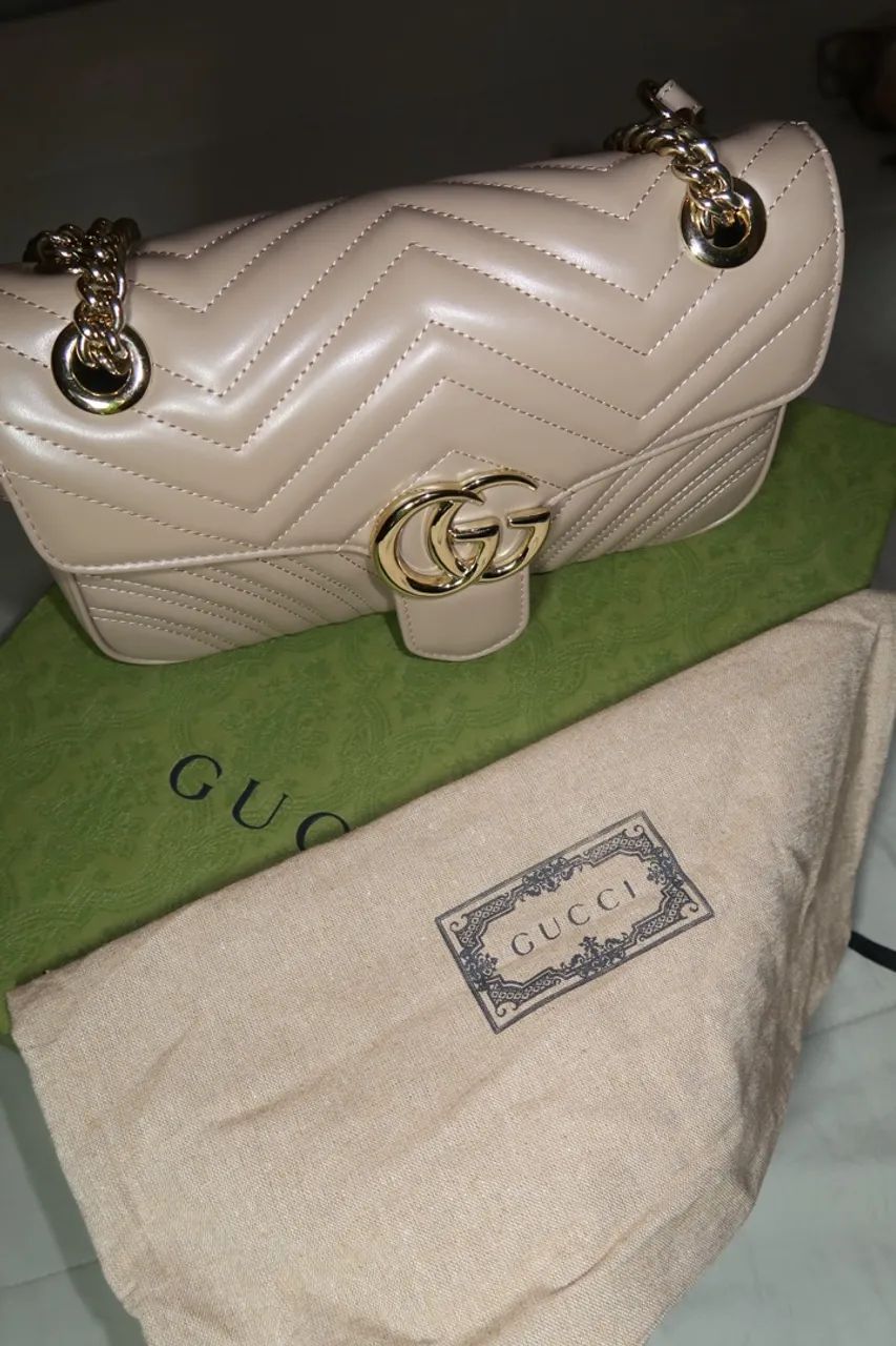 Bolsa Gucci modelo marmont  - Foto 5