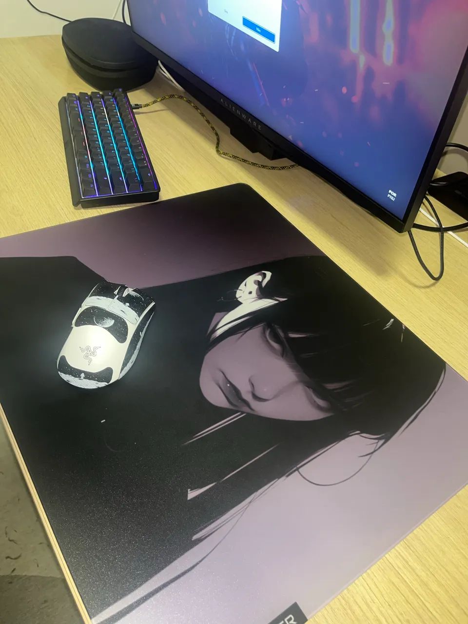 Mouse pad de vidro titorion glacier - Foto 3
