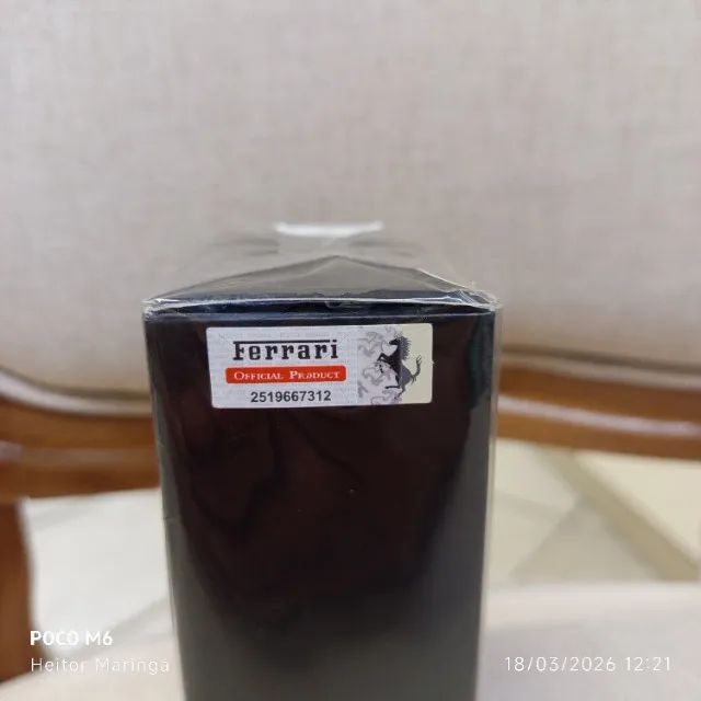 FERRARI BLACK MASCULINO PERFUME - Foto 3