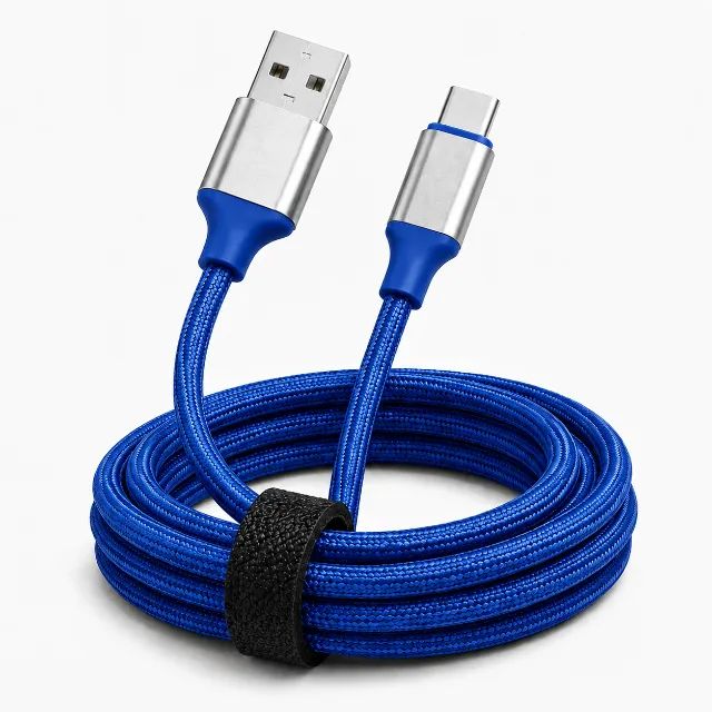 Cabo de Dados e Carga Rápida USB-A para Tipo-C BMAX (1 Metro) - Alta Resistência - Foto 3