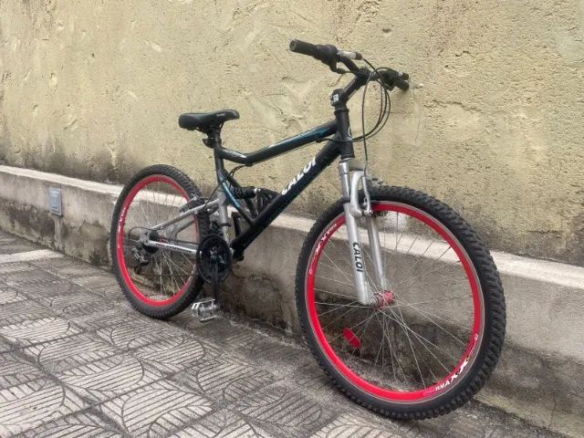 Bicicleta Caloi Full Suspension