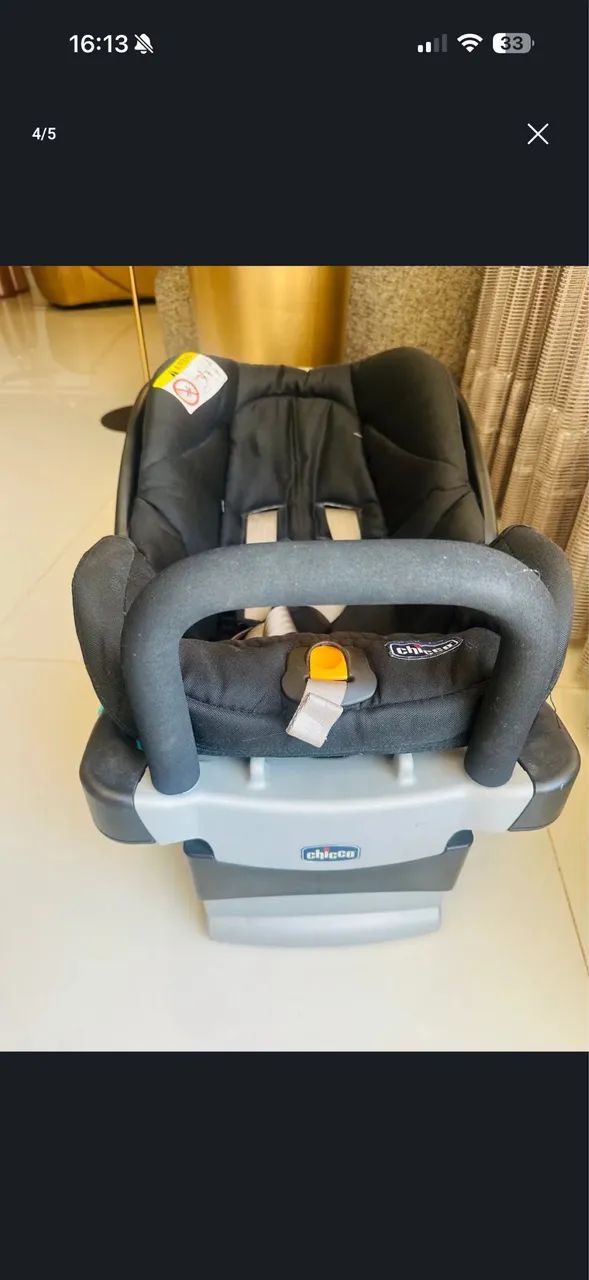 Bebê conforto Chicco key Fit  - Foto 5