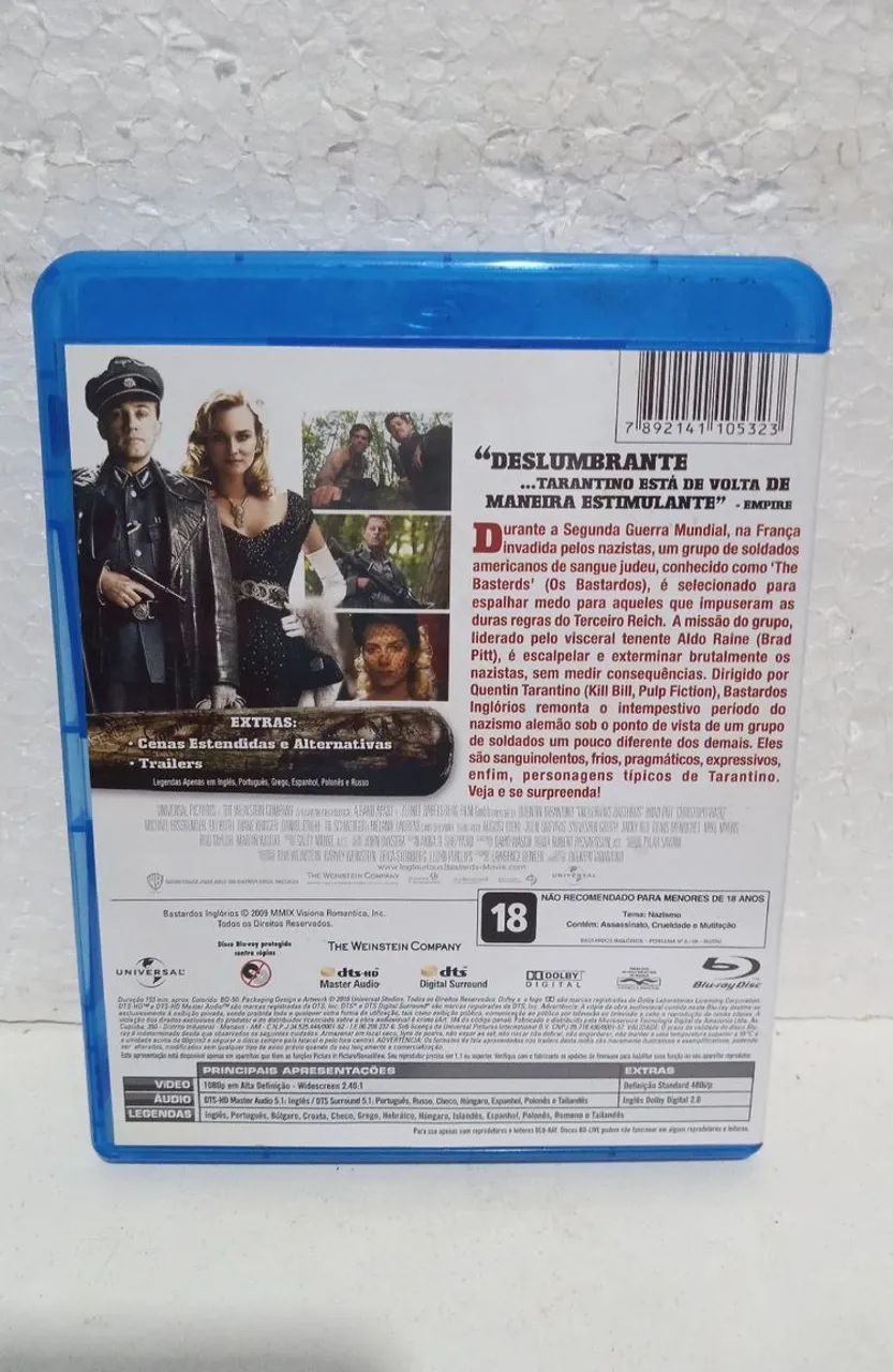 Filme bastardos inglório em Blu-Ray  - Foto 2