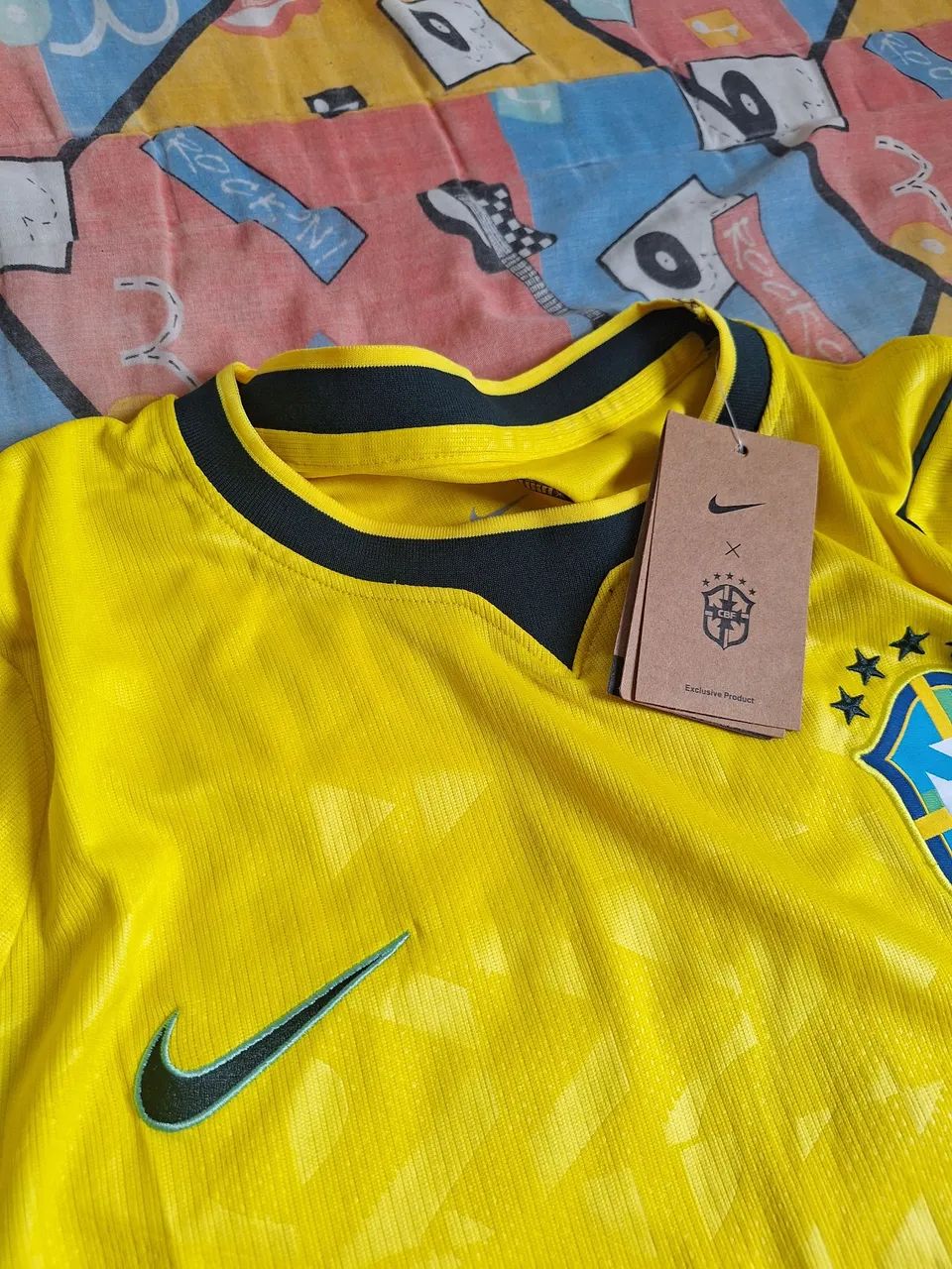 Camisa do brasil amarela 2026