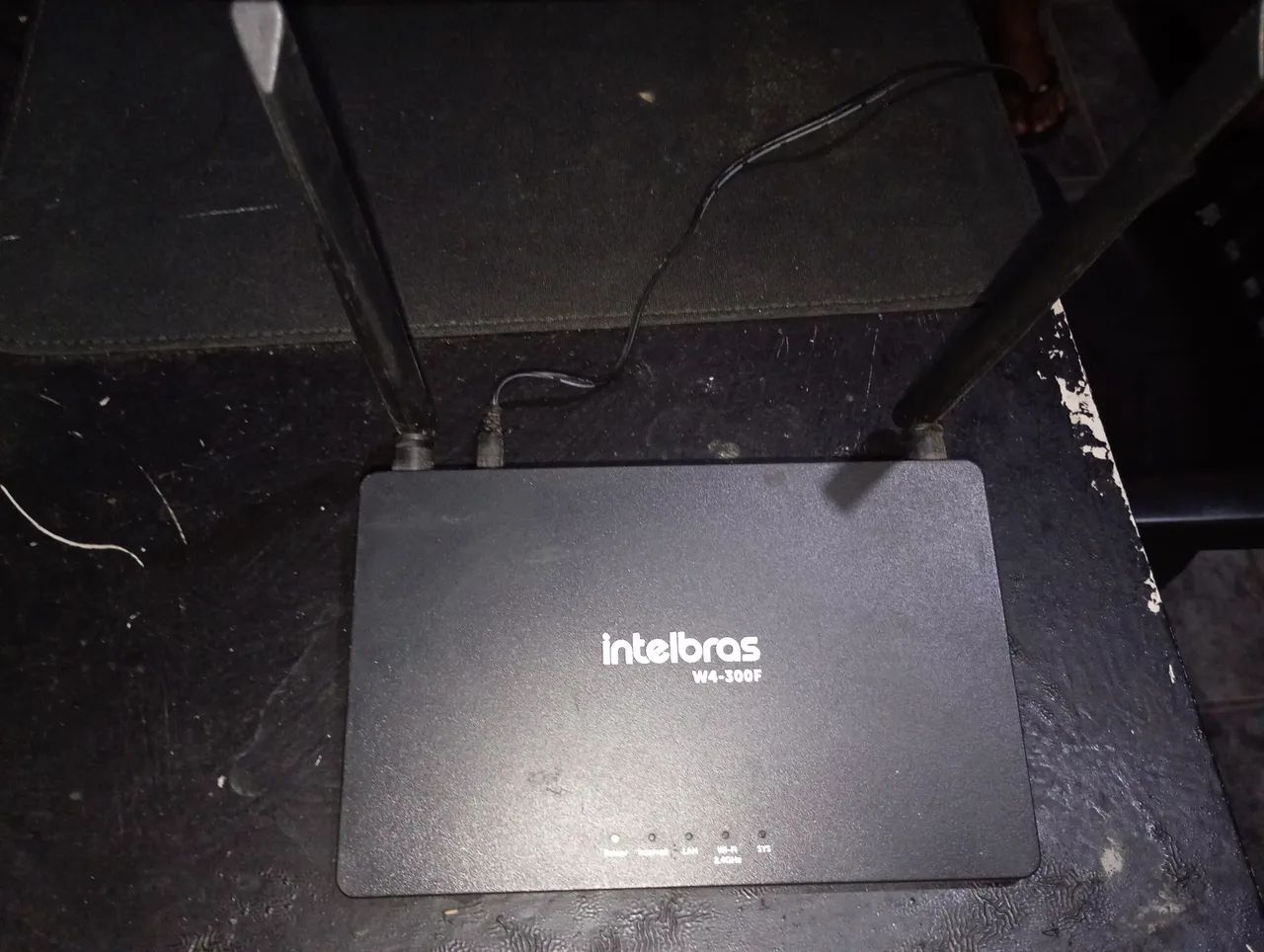 Roteador Wireless Wi-force Intelbras W4-300f Cor Preto