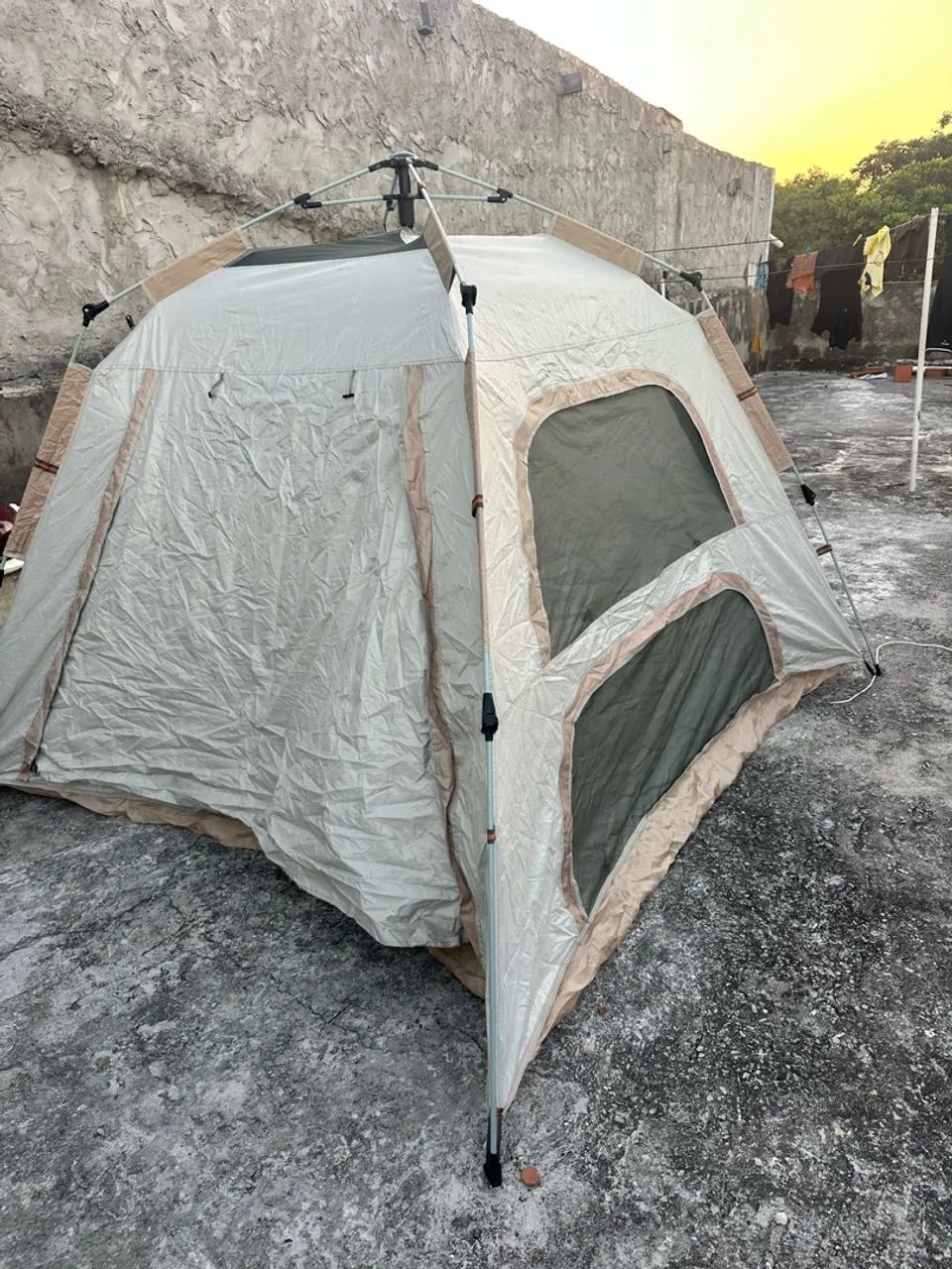 BARRACA DE CAMPING AUTOMÁTICO SEMI NOVA 380$ - Foto 2