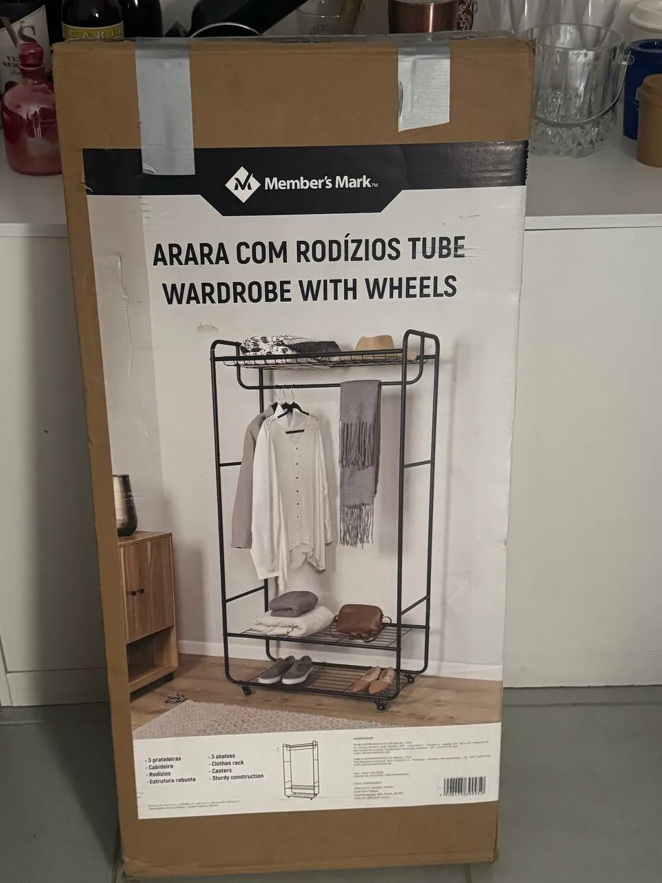 Arara para roupas 