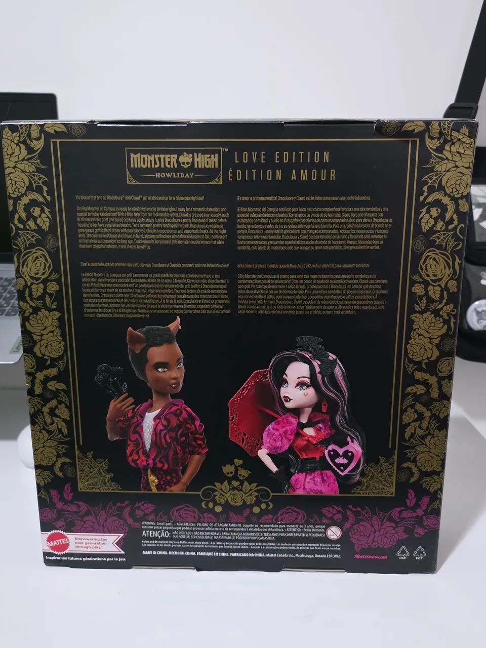 Monster high two pack howliday Draculaura e Clawd LACRADOS  - Foto 2
