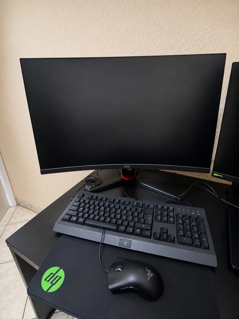 Kit PC Razer e AOC