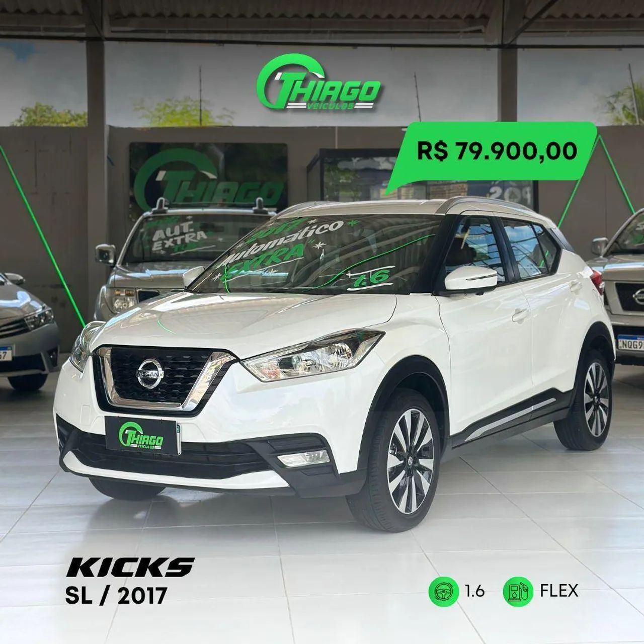 Nissan Kicks KICKS SL 1.6 16V FlexStar 5p Aut. 2017
