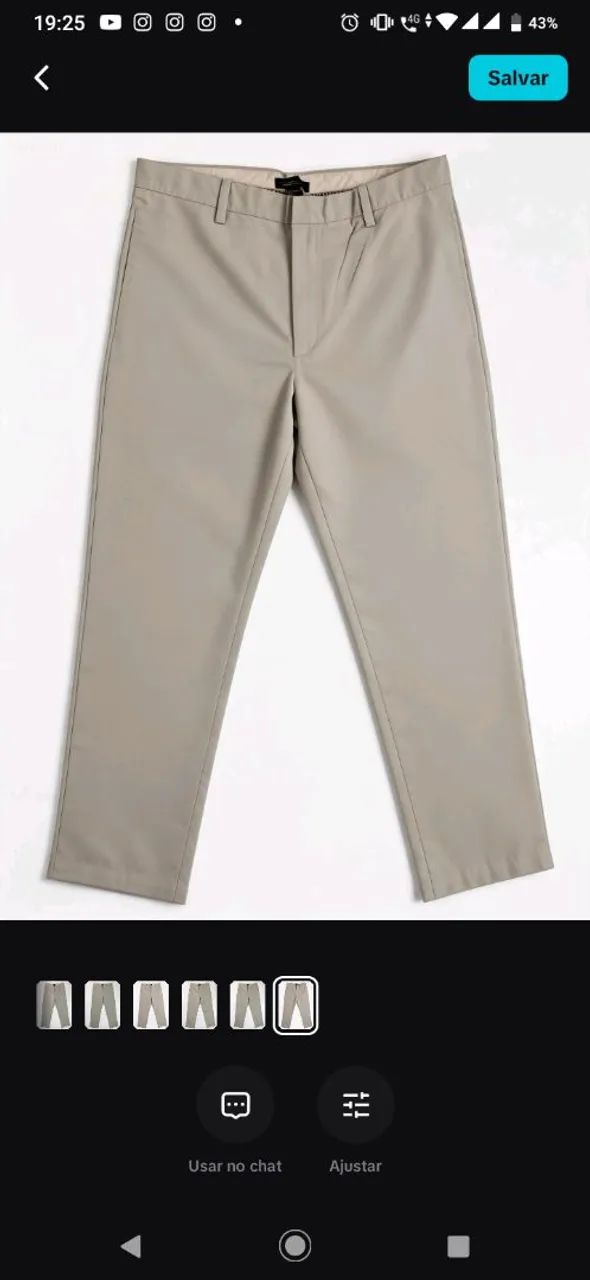Calça algodão. - Foto 2
