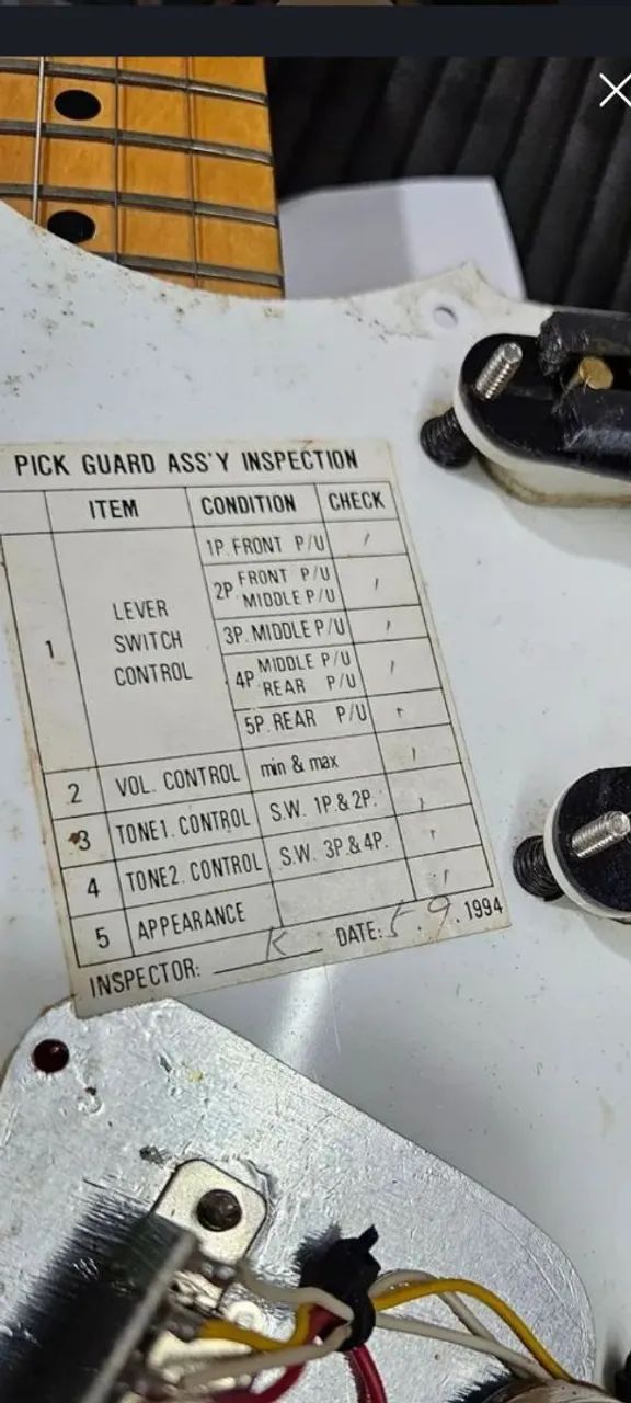 Fender stratocaster brasileira com upgrades  - Foto 5