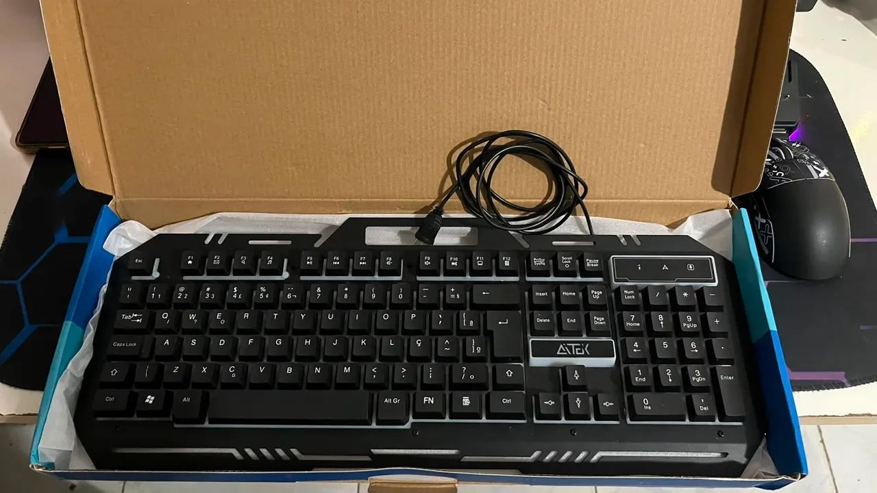 Teclado Gamer AITEK ATE-G107A
