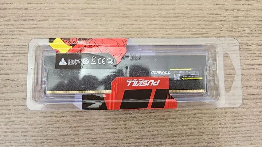 Memória Ram Desktop Gamer PUSKILL KILLBLADE 8gb DDR4 3200 MHz Cl19 Dimm - Foto 4