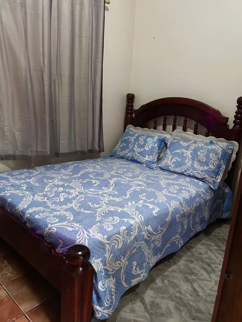Cama completa MADEIRA MACIÇA DE LEI - Foto 2