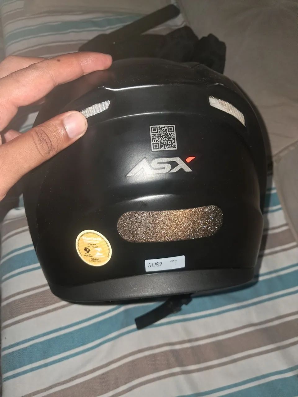 Capacete asx  - Foto 2