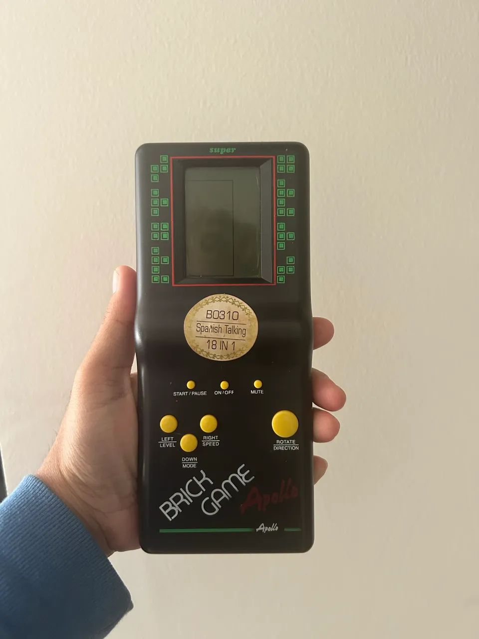 Brick game Apollo original da época 