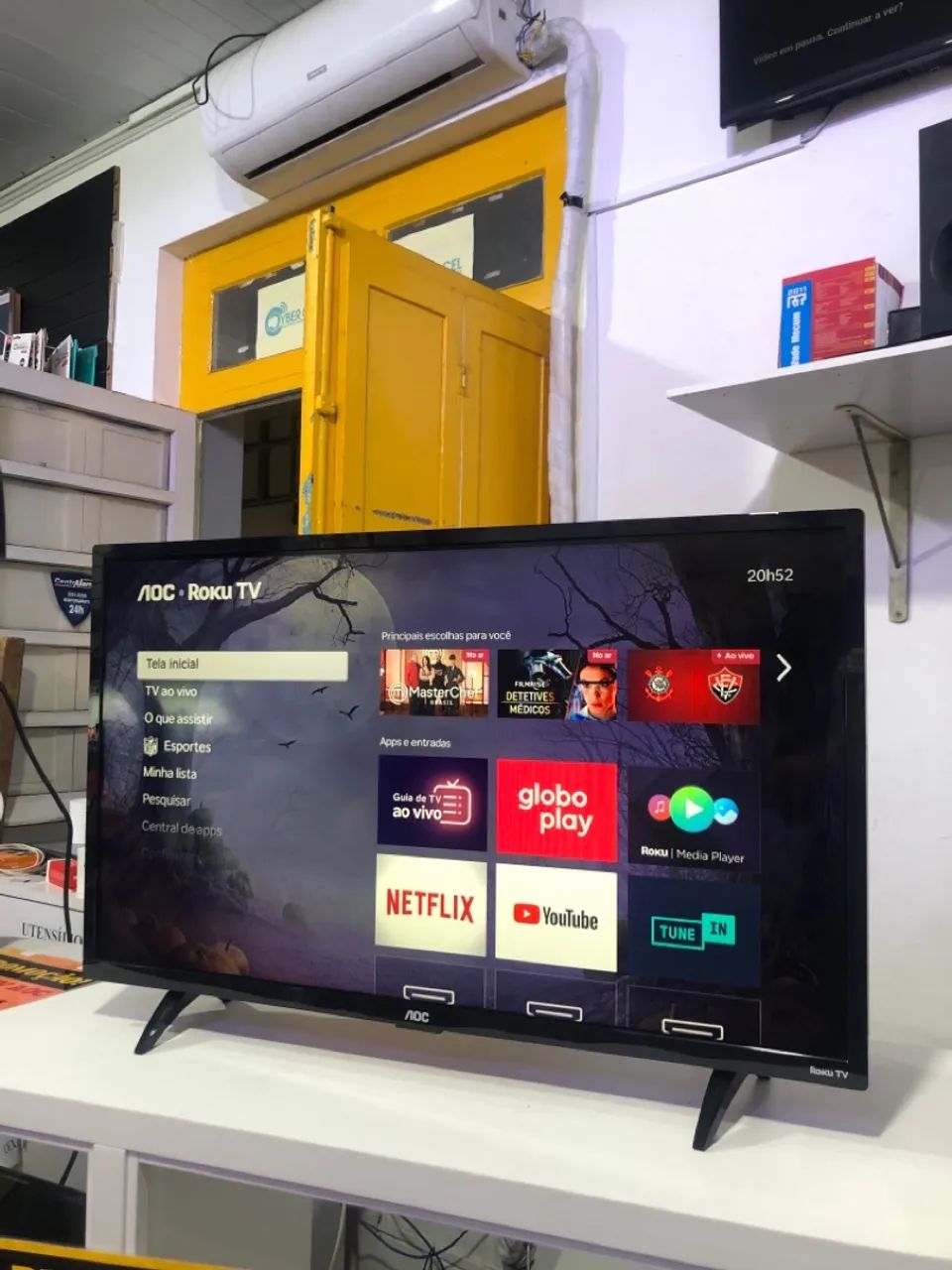Smart tv Aoc 32 polegadas, BARBADA! - Foto 2