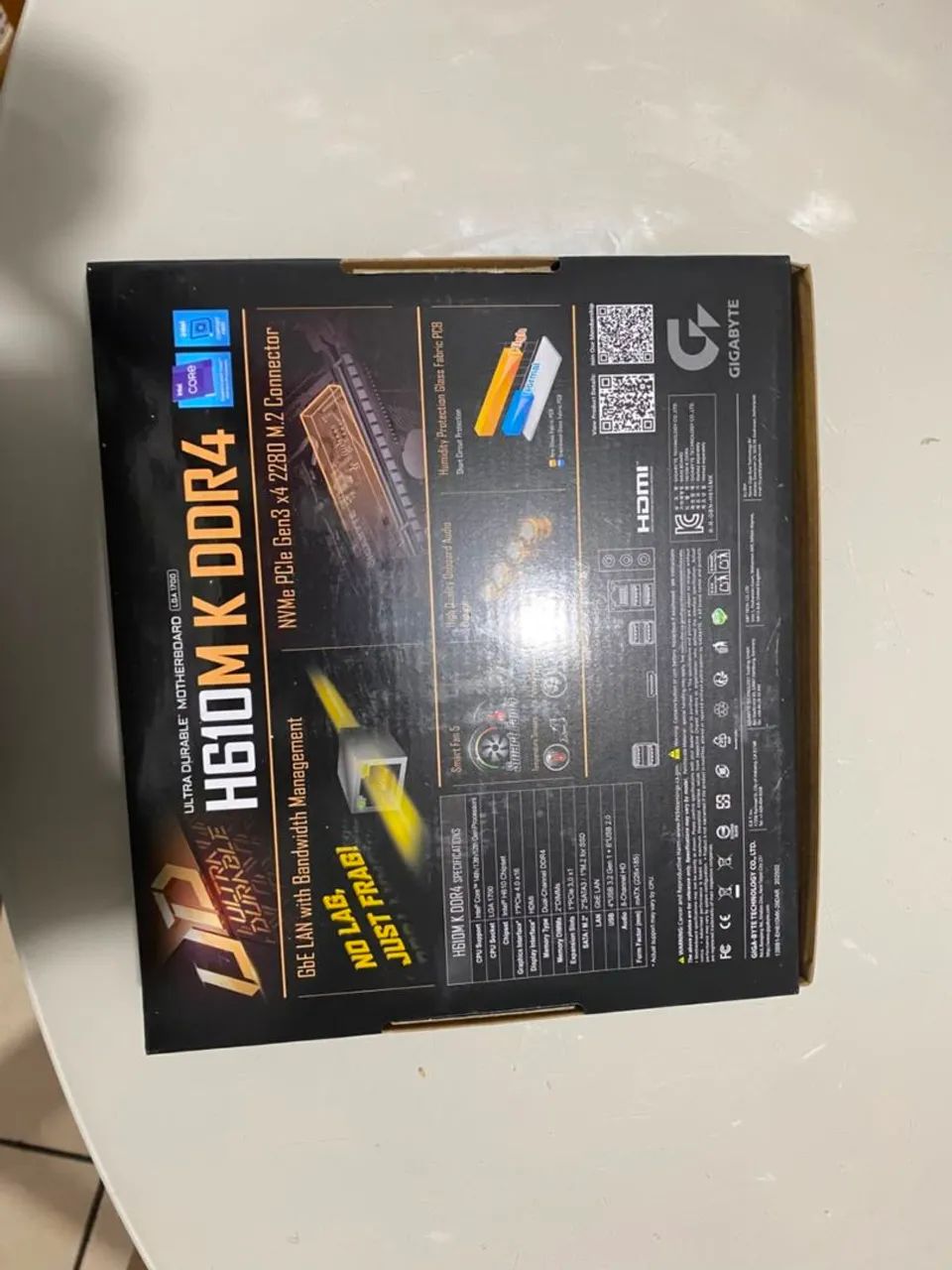 Pc gamer com i5 12400f e placa de vídeo amd rx 7600 asrock - Foto 4