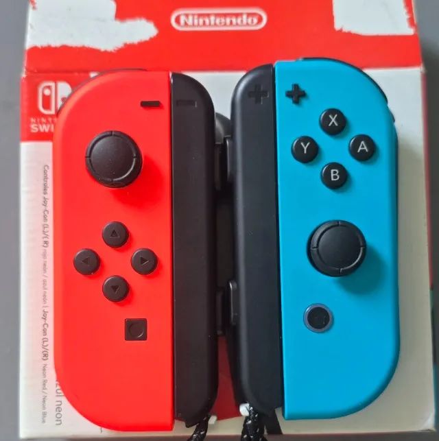 Controles Par Joy-Con Neon Nintendo Switch 