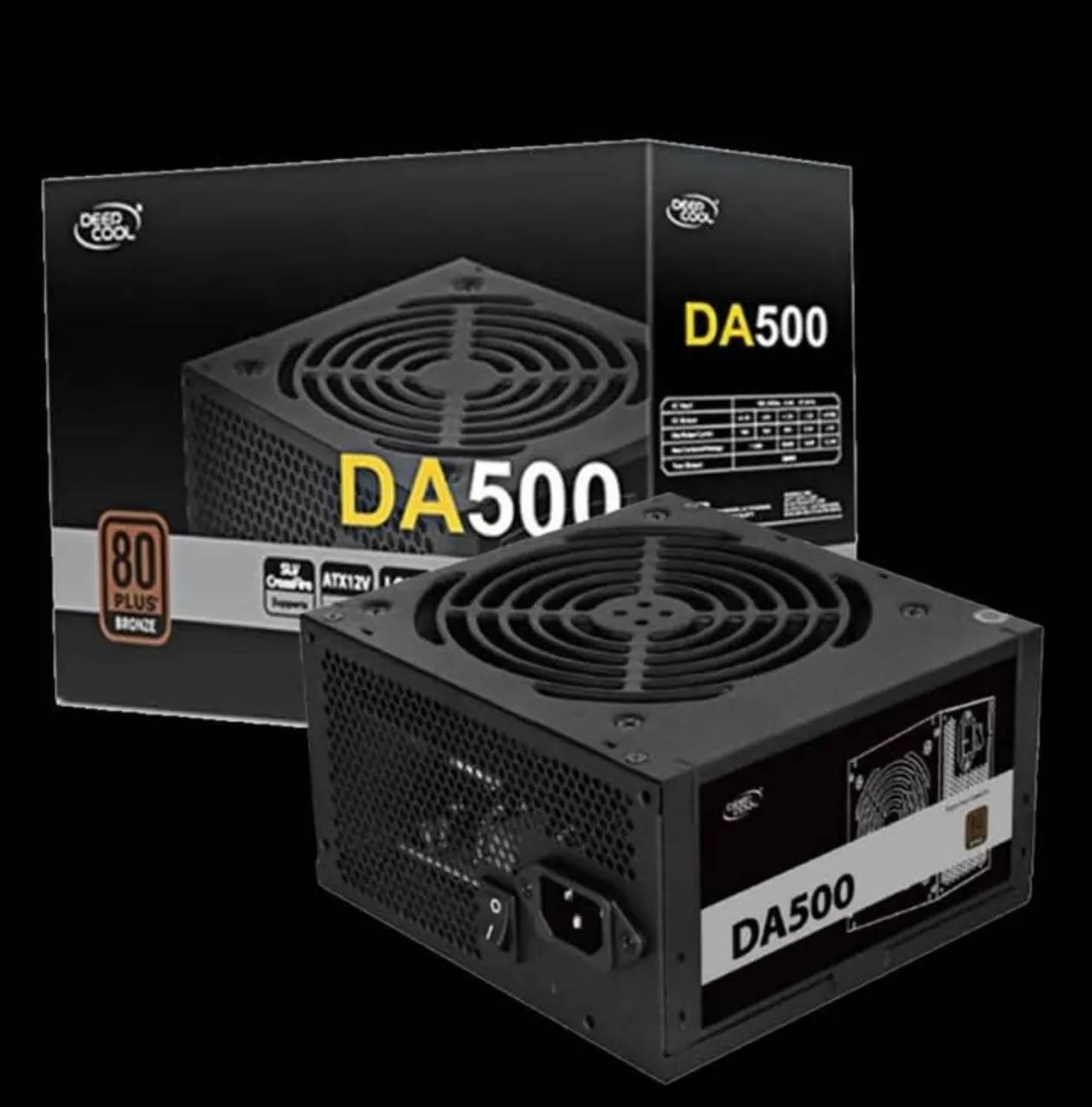 Fonte 500w deepcool Da500 80 plus bronze - Foto 3