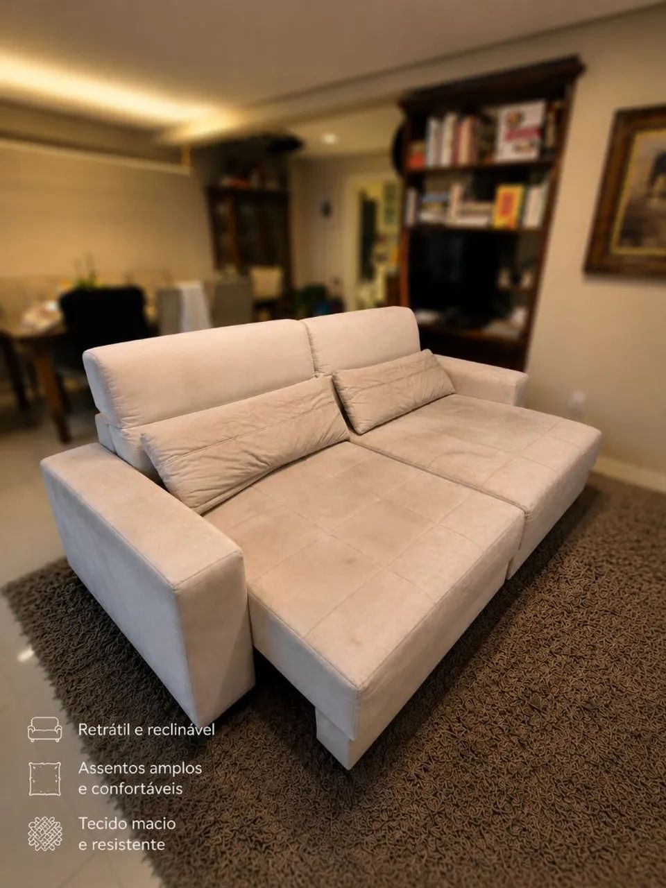 Sofa retrátil zigzag - Foto 2