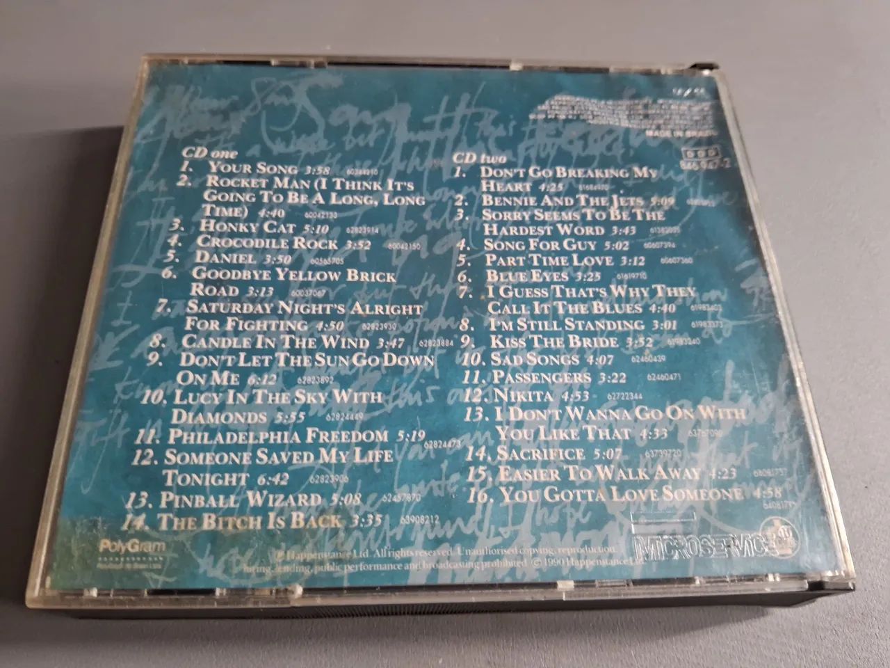 Cd duplo The very best of Elton John - CDs, DVDs etc - Ricardo de