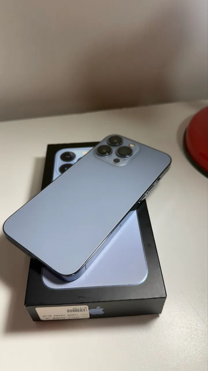 iPhone 13 Pro azul sierra 128g - Foto 4