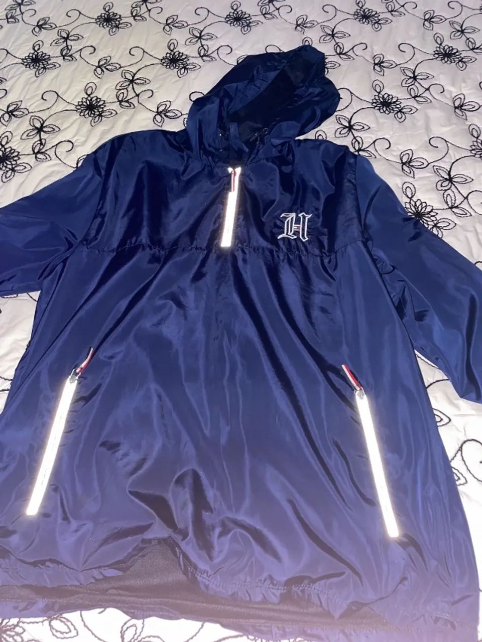 Blusa corta vento Tommy Hilfiger azul - Foto 3