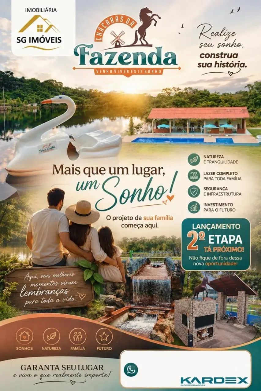 Lotes CHÁCARAS DA FAZENDA _100% DOCUMENTADOS - Foto 2