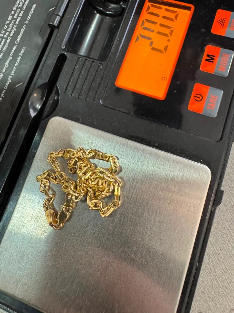 Pulseira de ouro 2.00g 18k procedência garantia eterna - Foto 3