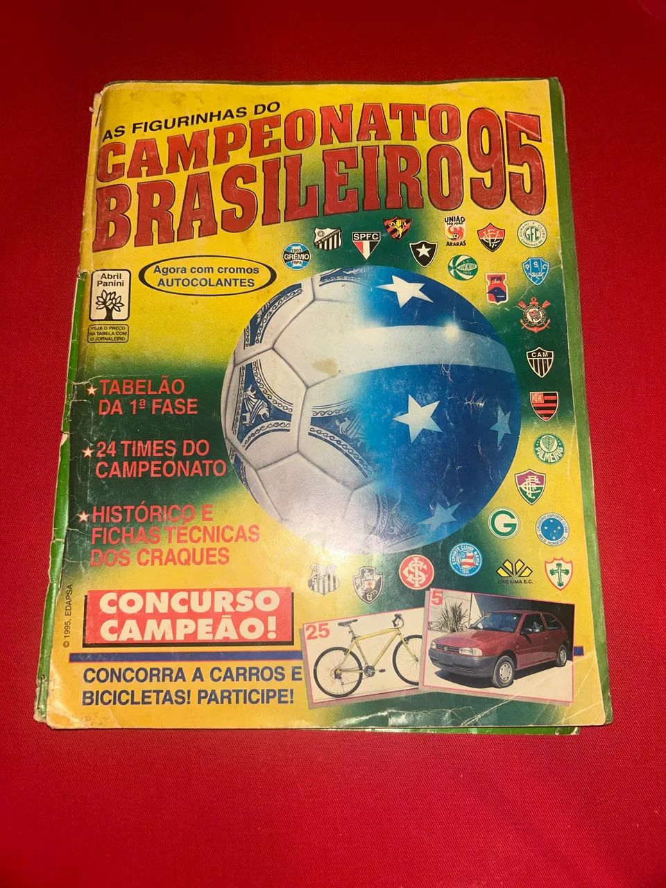 Álbum campeonato brasileiro 95