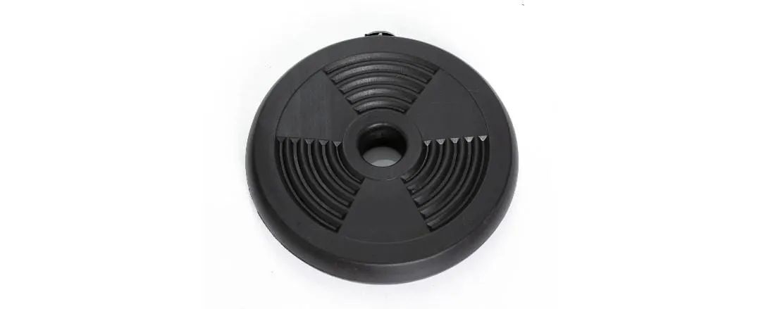 Anilha 2kg Ciment Para Kit Bonafit Preta