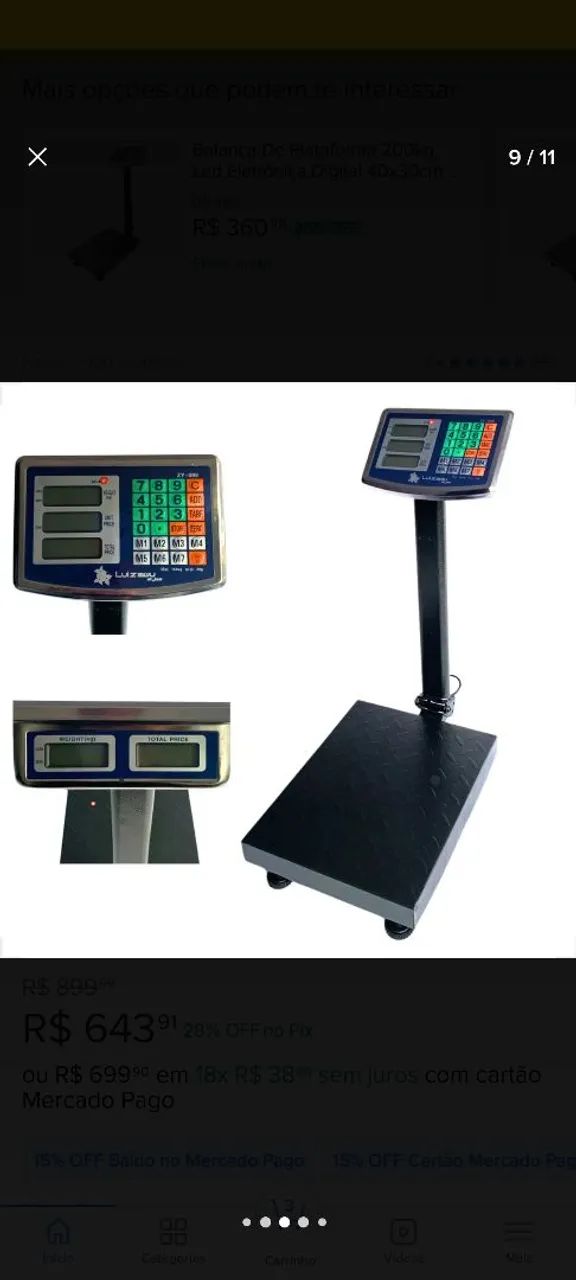 Balança digital de 150kg  - Foto 4
