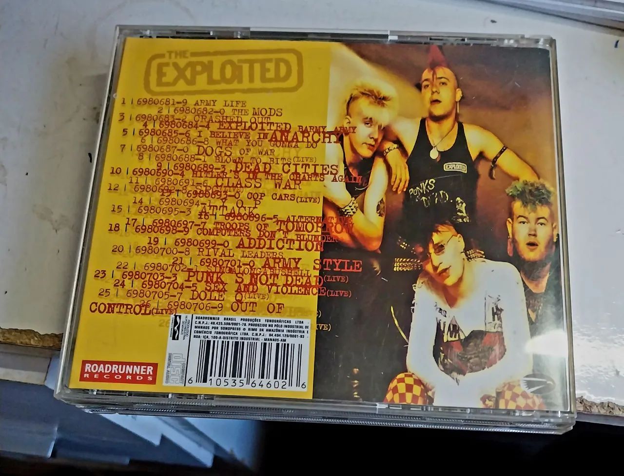 Cd-THE EXPLOITED- THE SINGLES - Foto 3