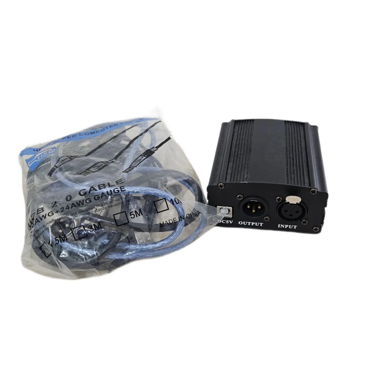 Phantom Power 48v Para Microfone Condensador