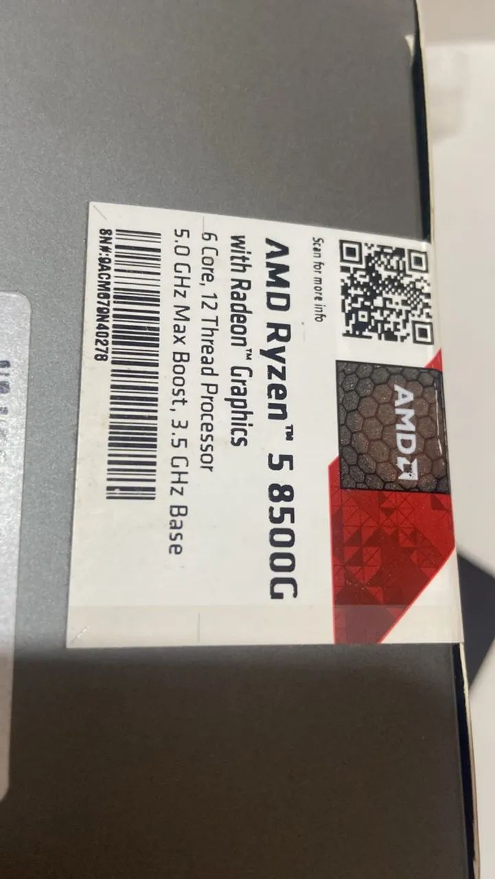 Vendo 2 processadores Ryzen 7 8700F e Ryzen 5 8500G - Foto 3