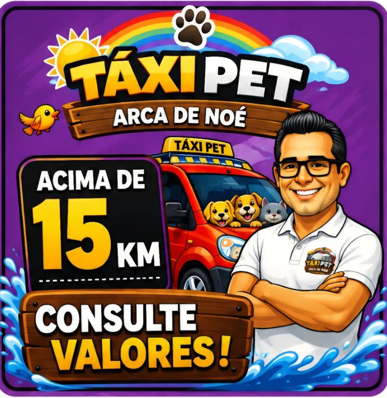 Táxi pet Arca de Noé  - Foto 5