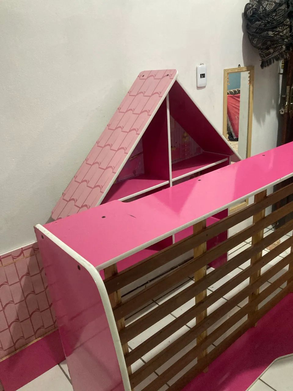 Cama infantil de casinha
