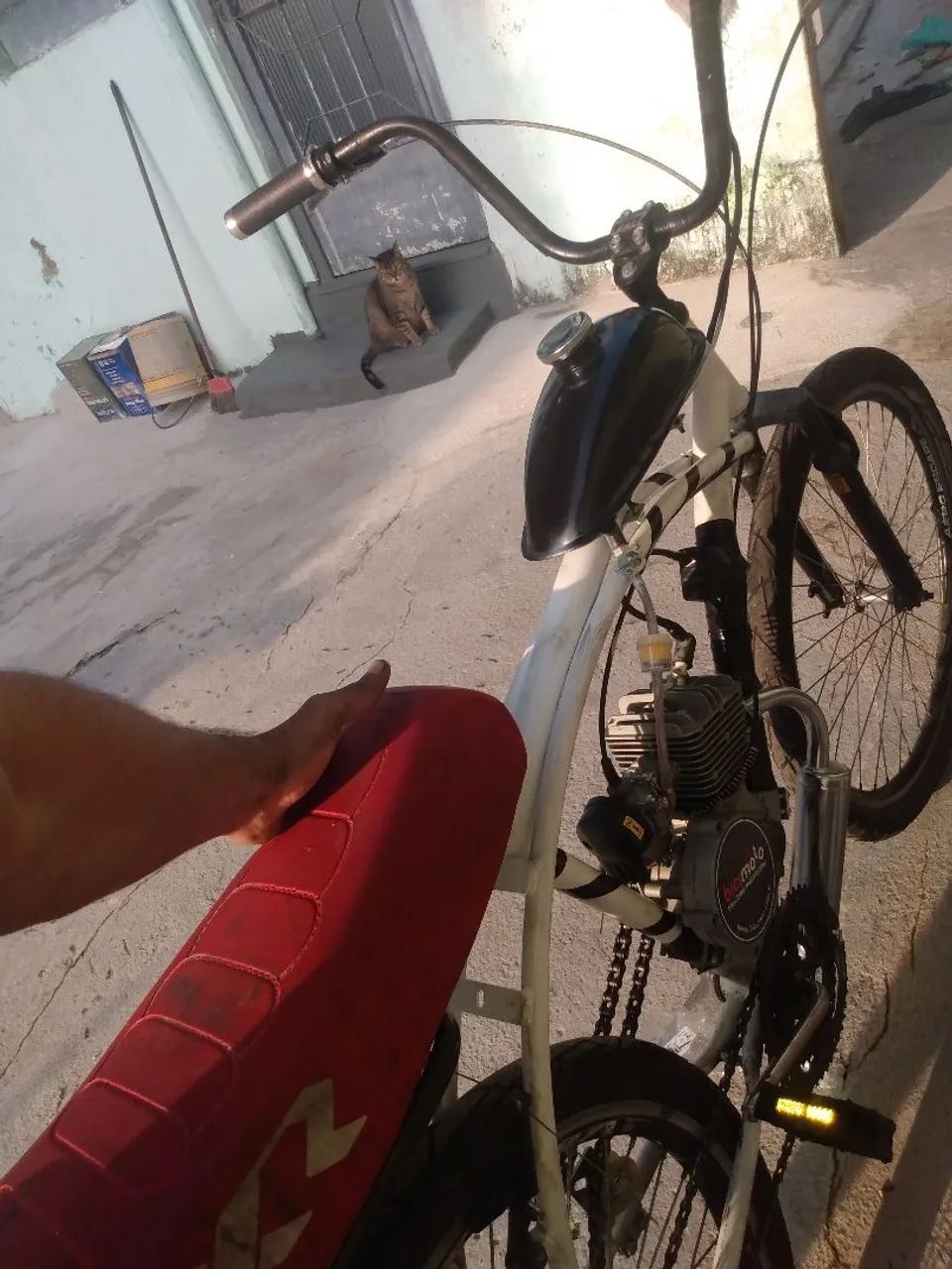 Motorizada BICIMOTO 100CC - MOTOR NOVO  - Foto 3