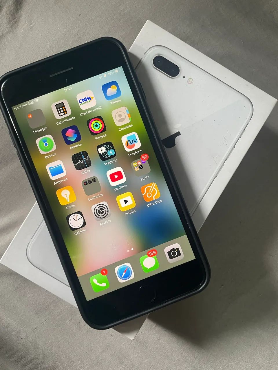 iPhone 8 Plus 256gb - Celulares e Smartphones - COHAB, Cabo de